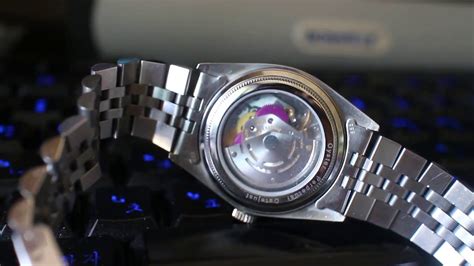 rolex with see through back.